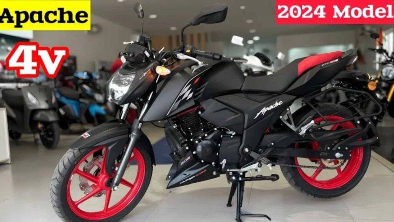New TVS Apache RTR 160 4V